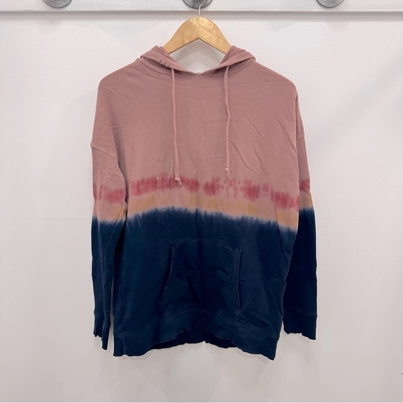 True Craft Tie Dye dip hooded sweatshirt - Picture 1 of 9